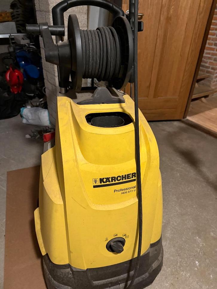Karcher HDS 5/11 UX warmwaterhogedrukreiniger ZGAN, Tuin en Terras, Hogedrukreinigers, Zo goed als nieuw, Elektrisch, Met autostop en -start