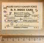 Originele documenten slachtoffer Rotterdamse razzia van 1944, Ophalen of Verzenden, Overige soorten, Duitsland, Foto of Poster