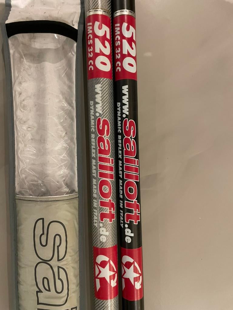 Sailloft Red 520 100% mast, Ophalen, Zo goed als nieuw, Mast, 7 m² of meer