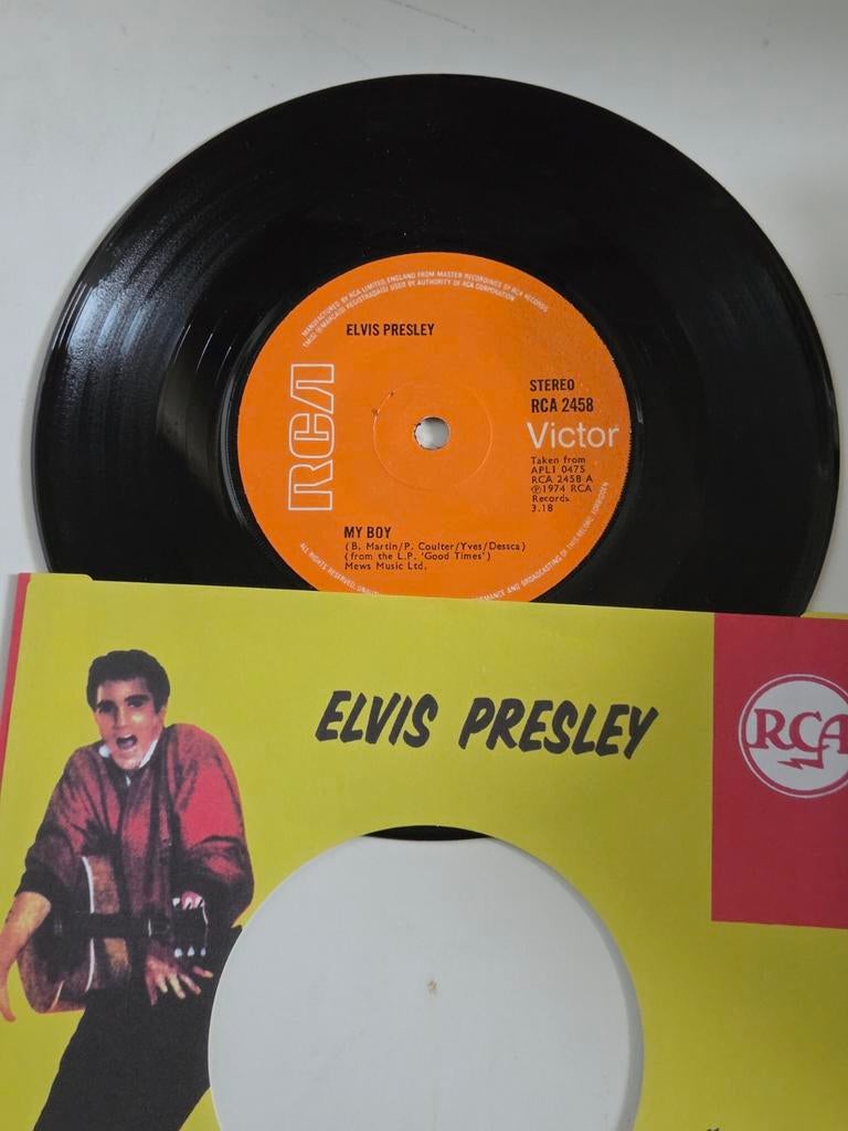 Elvis Presley - My Boy / Loving Arms (Single), Cd's en Dvd's, Vinyl Singles, Ophalen of Verzenden, Gebruikt, Pop