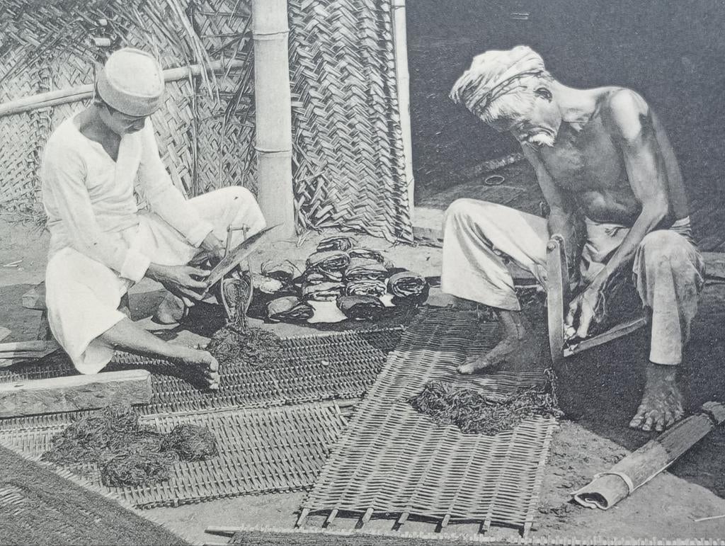 Foto gravure Nederlands Indië Sumatra 1910, Verzamelen, Ophalen of Verzenden