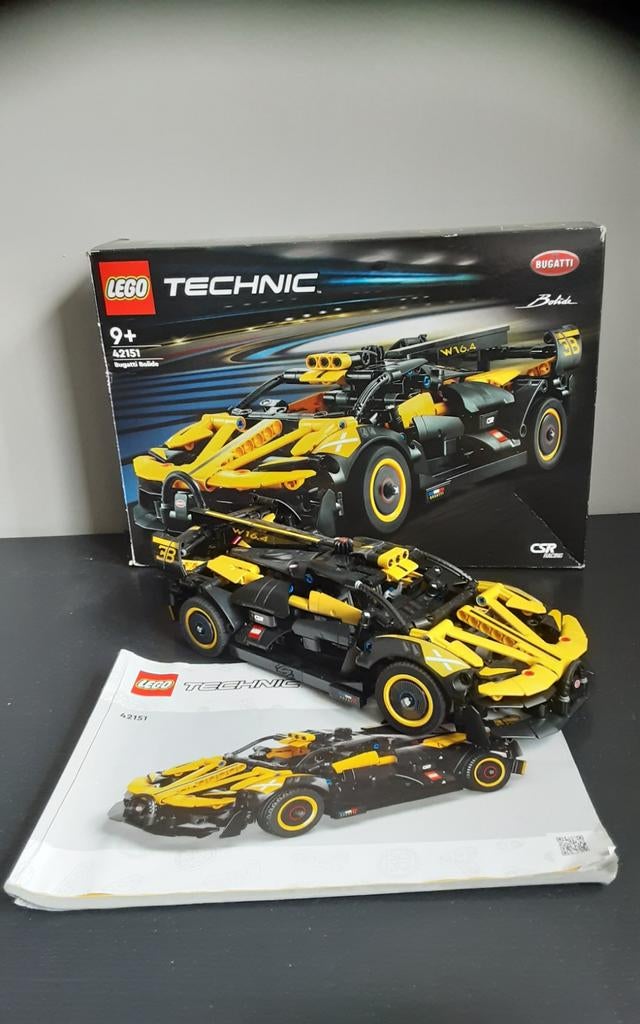 Technische lego bugatti bolide 42151, Ophalen of Verzenden, Zo goed als nieuw