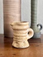 Vintage Vest Keramiek Gouda Snavelkan brutalist Fat Lava, Ophalen of Verzenden