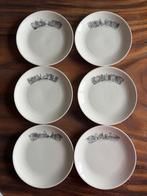 6 Borden Amsterdams Grachten Servies - Goede Staat, Gebruikt, Ophalen of Verzenden, Bord(en), Overige stijlen