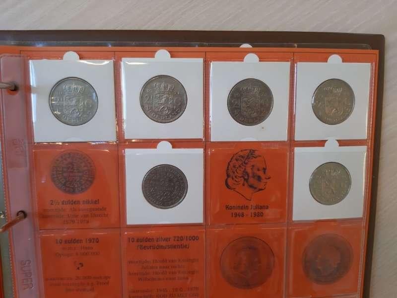 Nederland verzameling Juliana 1 Cent t/m 2,5 Gulden, Postzegels en Munten, Munten | Nederland, Koningin Juliana, Setje, Zilver