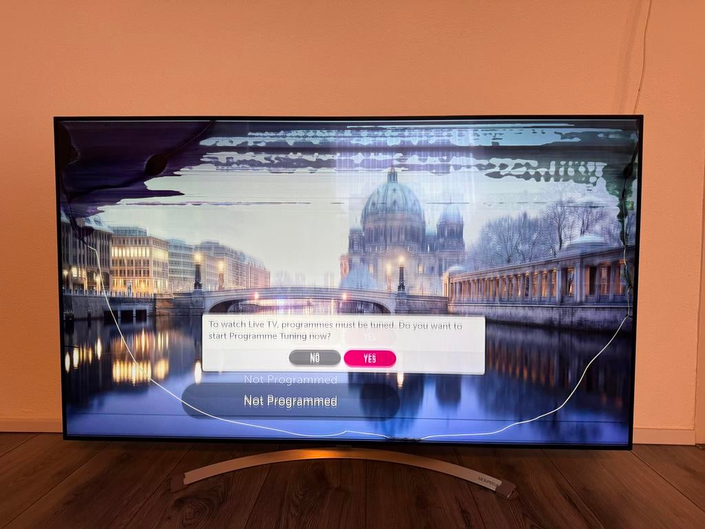 LG 65SJ850V 65 inch UHD Smart TV (Defect), Ophalen, LED, 100 Hz, 4k (UHD)