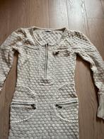 Mooi roomkleurig jurkje, Maat 38/40 (M), Zwart, Ophalen of Verzenden, Zo goed als nieuw