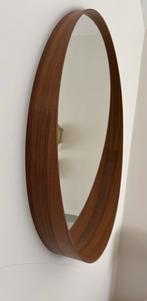 Ikea Stockholm spiegel walnoot fineer 80cm diameter, Ophalen, Rond, Zo goed als nieuw, 75 tot 100 cm