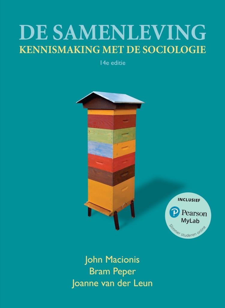 De samenleving: 14e editie - kennismaking met de sociologie, Boeken, Pearson, Nieuw, Alpha, HBO