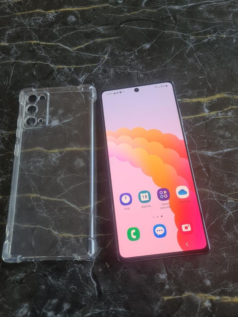 Samsung Galaxy S20 FE 256GB met hoesje, Telecommunicatie, Mobiele telefoons | Samsung, Touchscreen, Ophalen of Verzenden, Zo goed als nieuw