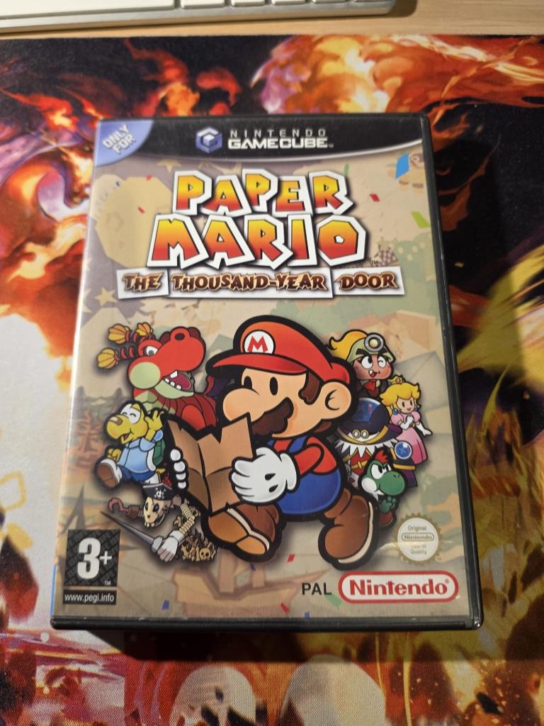 Nintendo Gamecube Paper Mario The Thousand-year Door, Spelcomputers en Games, Games | Nintendo GameCube, 1 speler, Eén computer