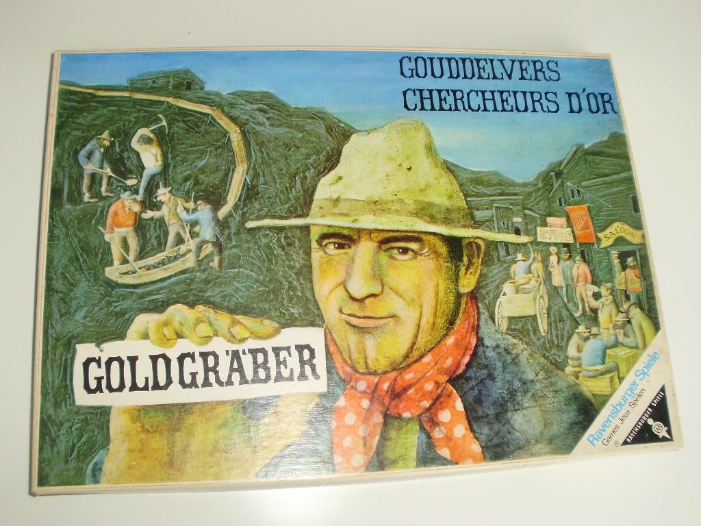 Gouddelvers / Goud Delvers / bordspel / spel, Hobby en Vrije tijd, Gezelschapsspellen | Bordspellen, Ophalen of Verzenden, Gebruikt