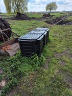 Drie zwarte compostbakken, Tuin en Terras, Overige Tuin en Terras, Ophalen