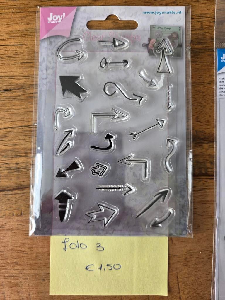 Joy! Crafts Stempelset - Diverse Designs, Hobby en Vrije tijd, Stempelen, Ophalen of Verzenden, Zo goed als nieuw, Clearstamp