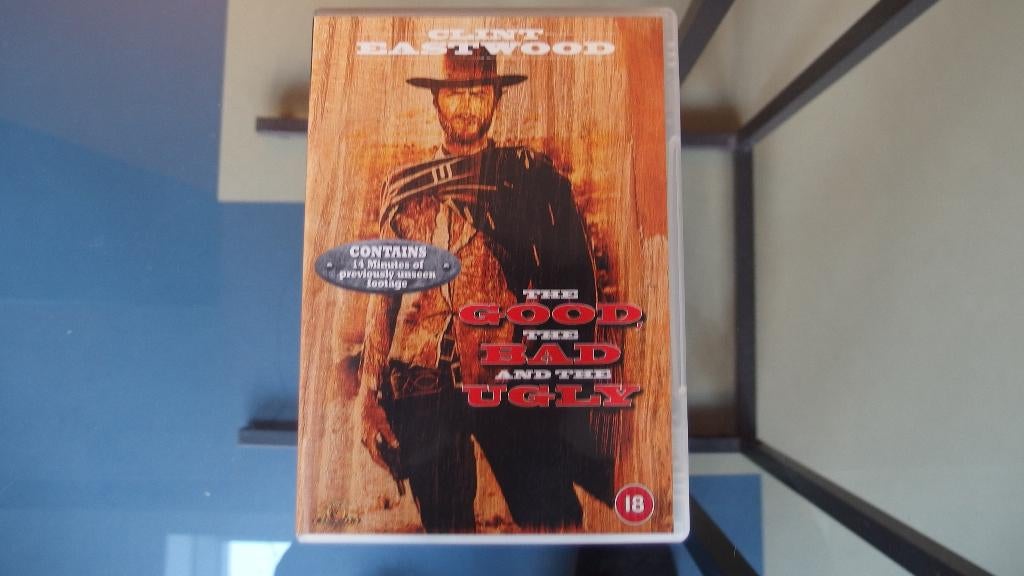 The Good, the Bad & the Ugly DVD 1966 Leone, Eastwood,, 1960 tot 1980, Gebruikt, Ophalen of Verzenden, Actie en Avontuur