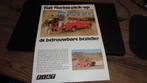 Zeldzame folder  FIAT FIORINO  PICK - UP  ,  2-1984, Verzenden, Zo goed als nieuw, Overige merken
