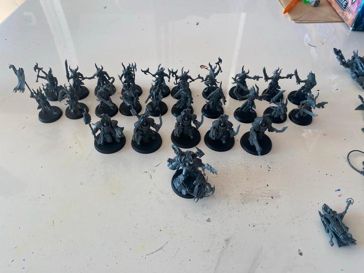 Warhammer 40k Thousand Sons Combat Patrol (Oude Versie), Hobby en Vrije tijd, Wargaming, Gebruikt, Warhammer 40000, Figuurtje(s)