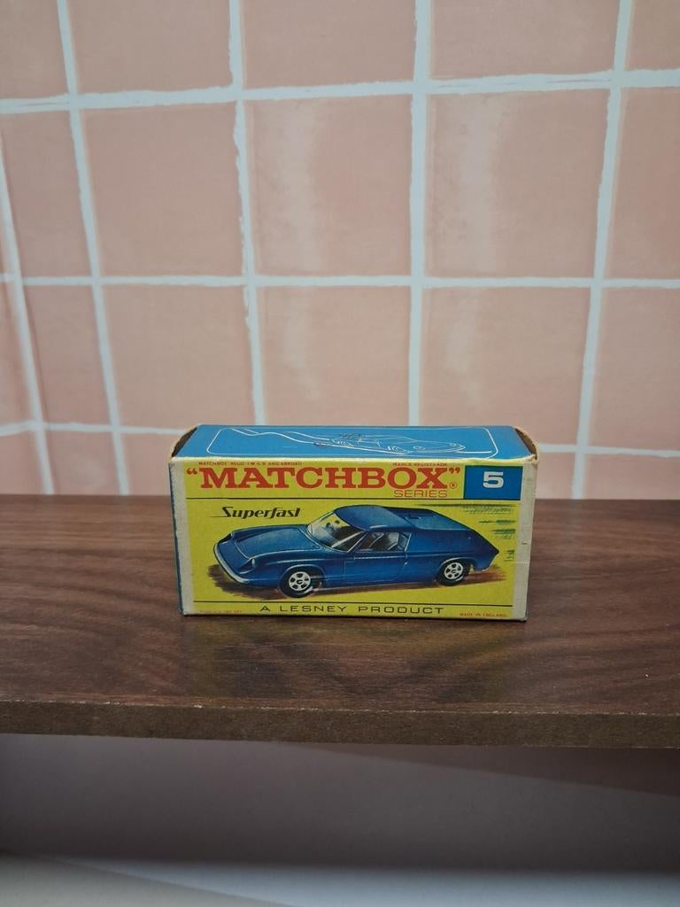 Matchbox N5 lotus Europa, Hobby en Vrije tijd, Modelauto's | 1:43, Ophalen of Verzenden, Nieuw, Auto, Matchbox