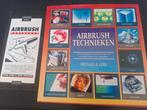 M.E. Leek - Airbrushtechnieken + airbrush onderhoud, Ophalen of Verzenden, Zo goed als nieuw, M.E. Leek