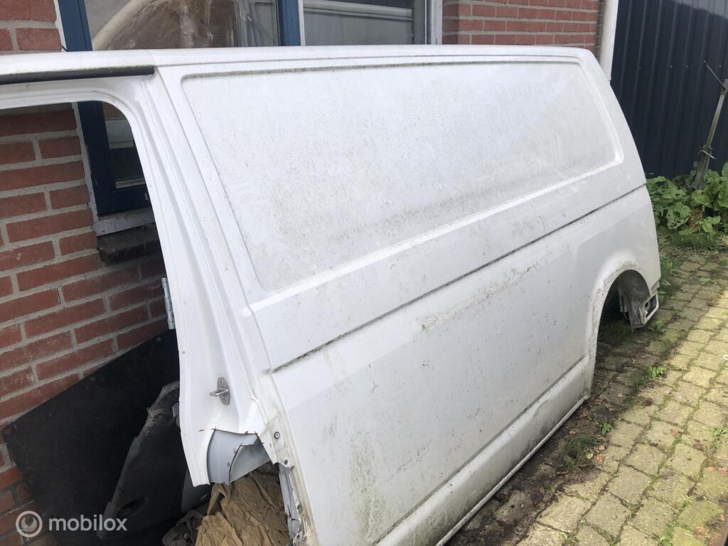 Volkswagen Transporter T5 T5GP T6 T6.1 Zijscherm snijdeel, Gebruikt, Volkswagen, Ophalen of Verzenden, Volkswagen