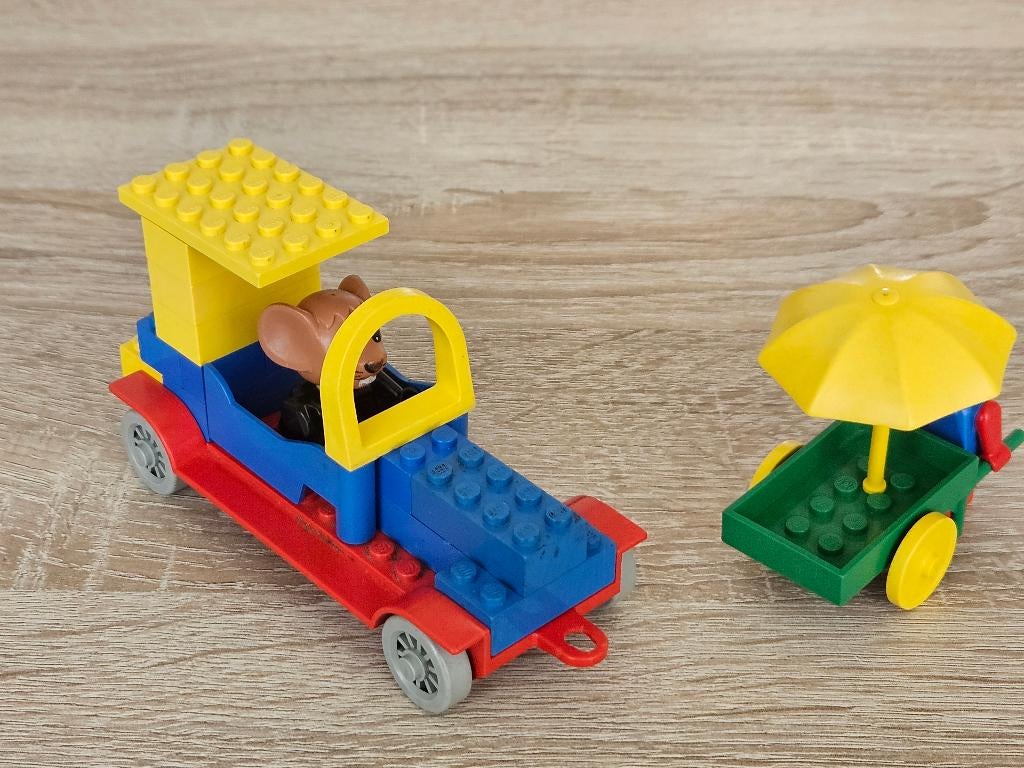 Lego Fabuland nr. 3604-1 en nr. 328-1., Ophalen, Overige thema's, Lego, Inclusief minifiguren