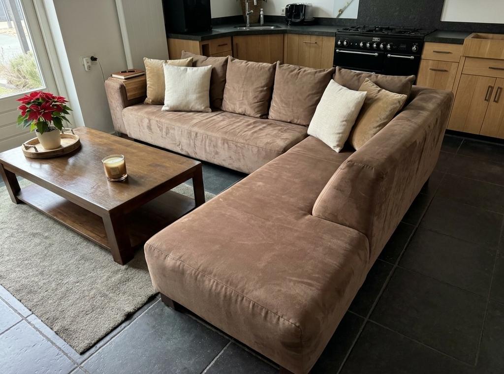 Hoekbank rechts, Ophalen of Verzenden, Zo goed als nieuw