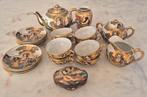 Japanse Satsuma Moriage theeset, Ophalen