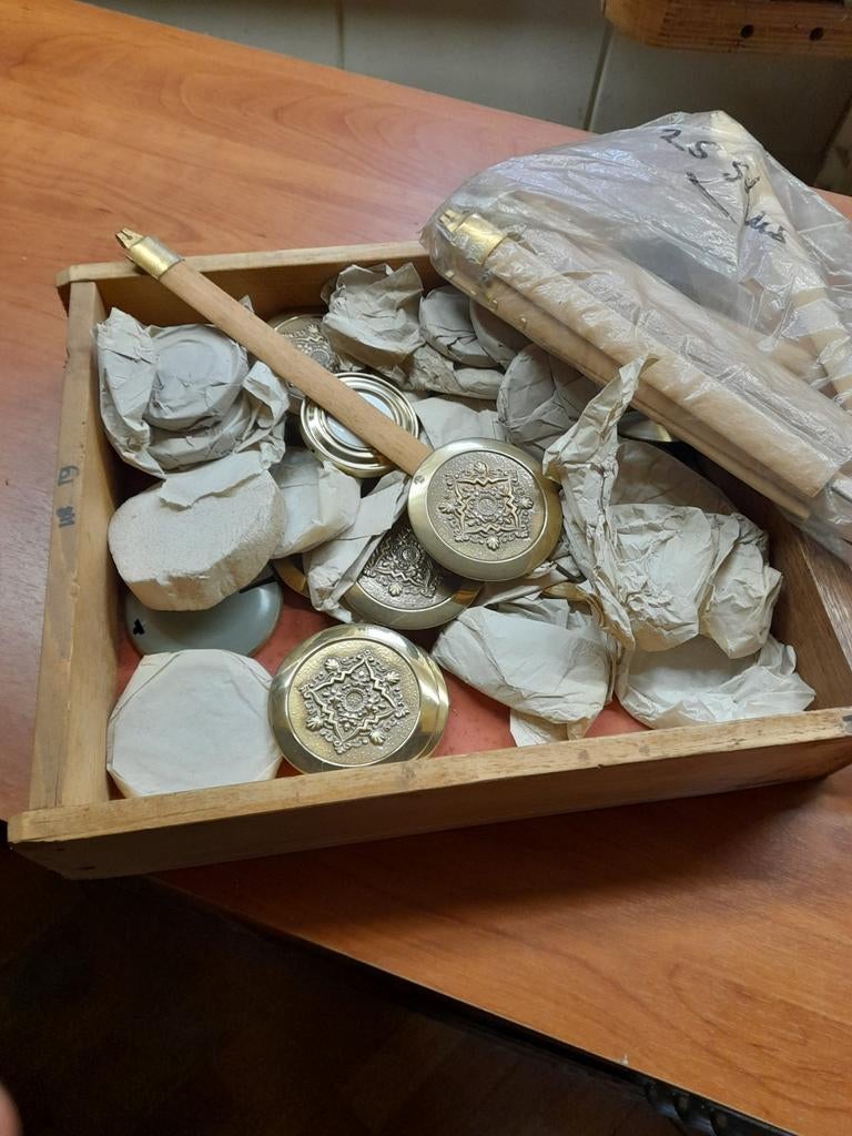 Slingerstangen en slingerlensen voor klokken, Antiek en Kunst, Antiek | Klokken, Ophalen