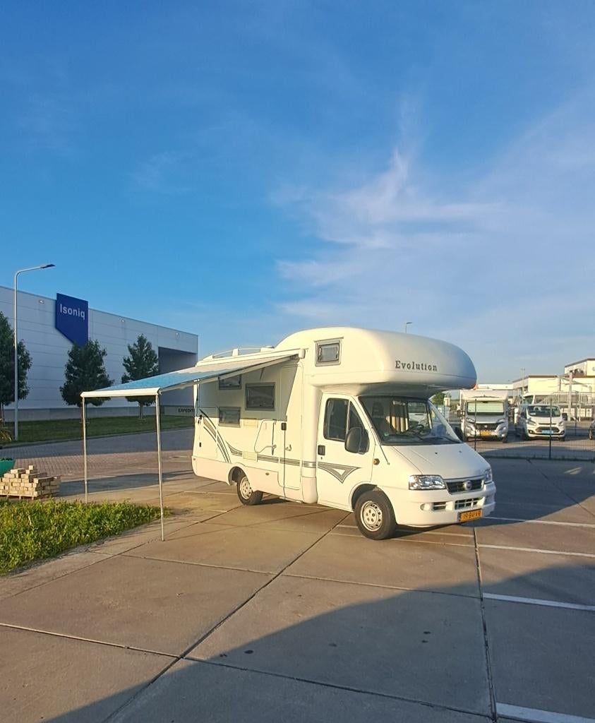 Camper, Caravans en Kamperen, Buscamper of Camperbus, Ringverwarming, Fiat, Airbags