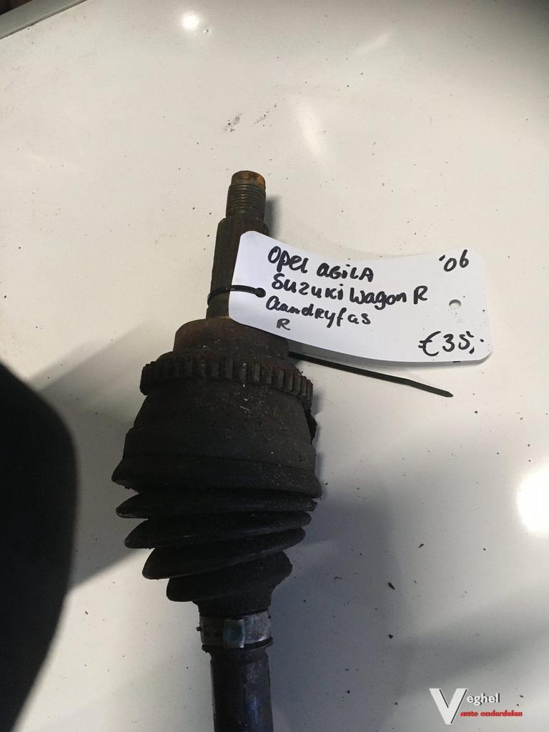 Opel Agila Suzuki wagon R 2006 Aandrijfas rechts, Auto-onderdelen, Gebruikt, -, -, Ophalen of Verzenden