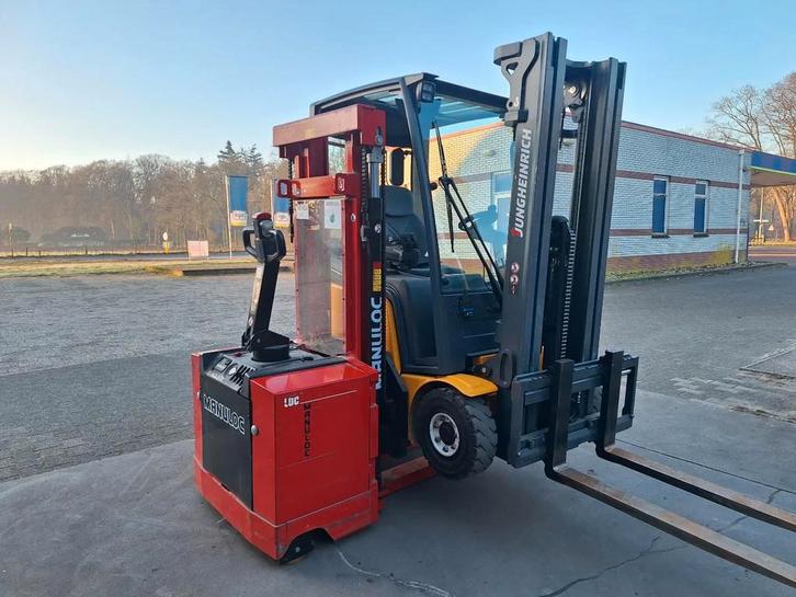 Loc Sterke 3200 kg Stapelaar met 152 uurtjes! (0017), Zakelijke goederen, Machines en Bouw | Heftrucks en Intern transport, Stapelaar