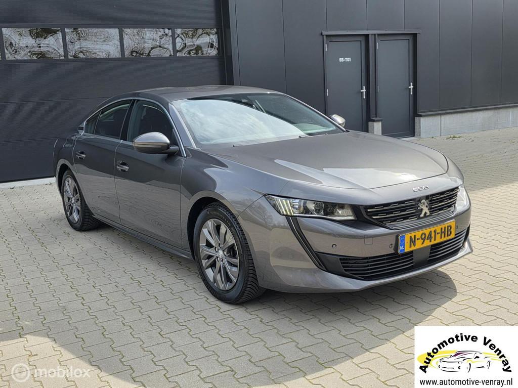 Peugeot 508 EAT8 Automaat 2021 LED Camera PDC NAP Carplay, Auto's, Gebruikt, Euro 6, 1199 cc, Origineel Nederlands