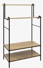 Handig kledingrek met dubbele stang en planken, Kleding | Dames, Ophalen, Gebruikt