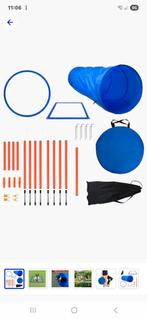 Agility set voor honden, Dieren en Toebehoren, Honden-accessoires, Ophalen, Zo goed als nieuw