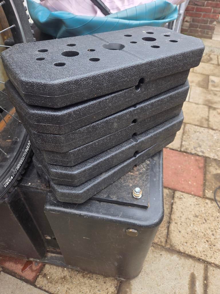 Halterset met schijven, Sport en Fitness, Fitnessmaterialen, Ophalen of Verzenden