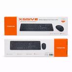 Xssive Wireless Keyboard & Mouse Combo | Draadloos, Nieuw, Ophalen of Verzenden, Draadloos, Qwerty