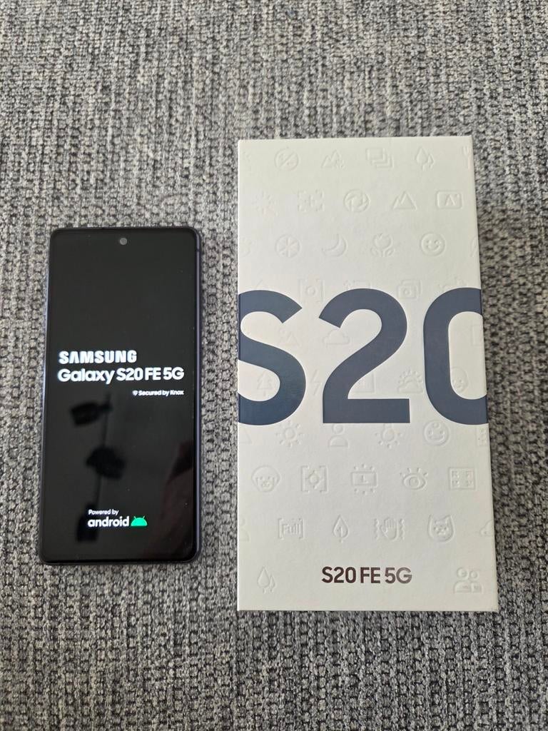 Samsung Galaxy S20 FE 5G 128GB - Zo goed als nieuw, Telecommunicatie, Mobiele telefoons | Samsung, Galaxy S20, Zwart, Touchscreen
