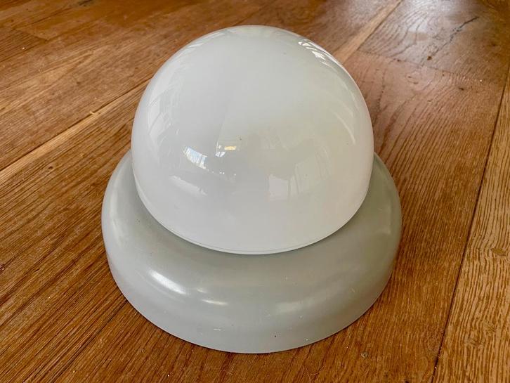 Plafondlamp bol, Huis en Inrichting, Lampen | Plafondlampen, Gebruikt, Glas, Metaal, Ophalen