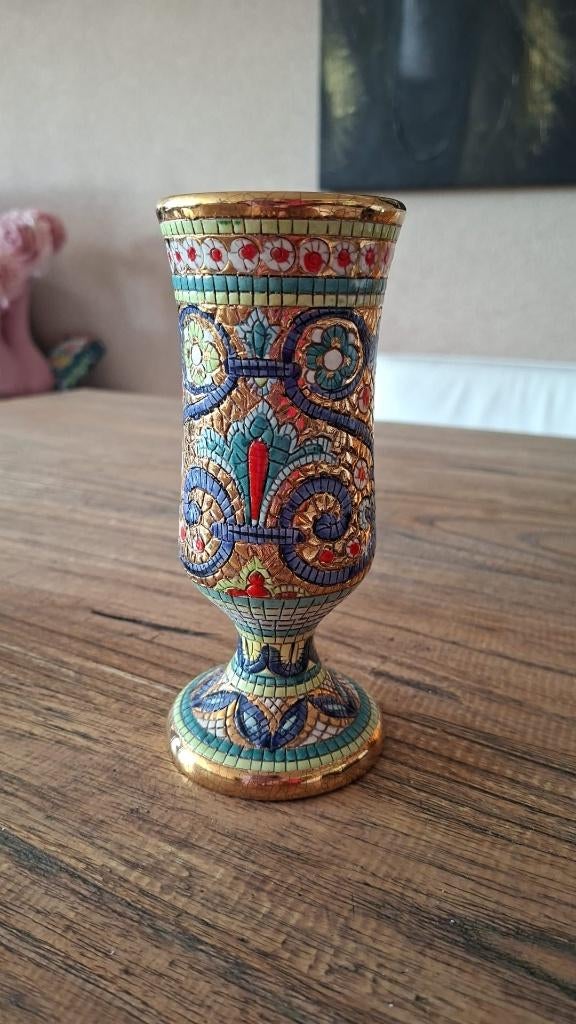 Gialletti Deruta vaasje, Ophalen of Verzenden