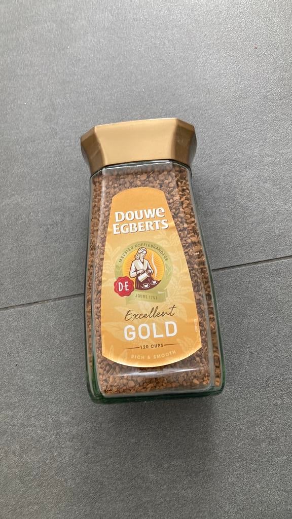Douwe Egberts oploskoffie Excellent Gold, Ophalen of Verzenden