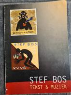 Stef Bos - Tekst & Muziek (Bladmuziek), Gebruikt, Gitaar, Ophalen of Verzenden, Artiest of Componist