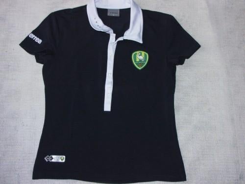 36 ADO DEN HAAG polo small, Ophalen of Verzenden, Zo goed als nieuw, Maat 36 (S), Zwart