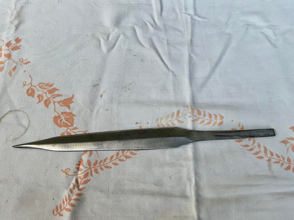 Sperenpunt / Speerblad - Handgesmeed, Antiek en Kunst, Ophalen of Verzenden