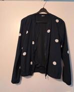 JDY Jas met stippen - Maat S, Blauw, Ophalen of Verzenden, Zo goed als nieuw, Maat 36 (S)