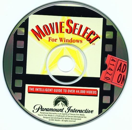 Movie select for Windows [606]  [SpGaPc], Ophalen of Verzenden, Gebruikt