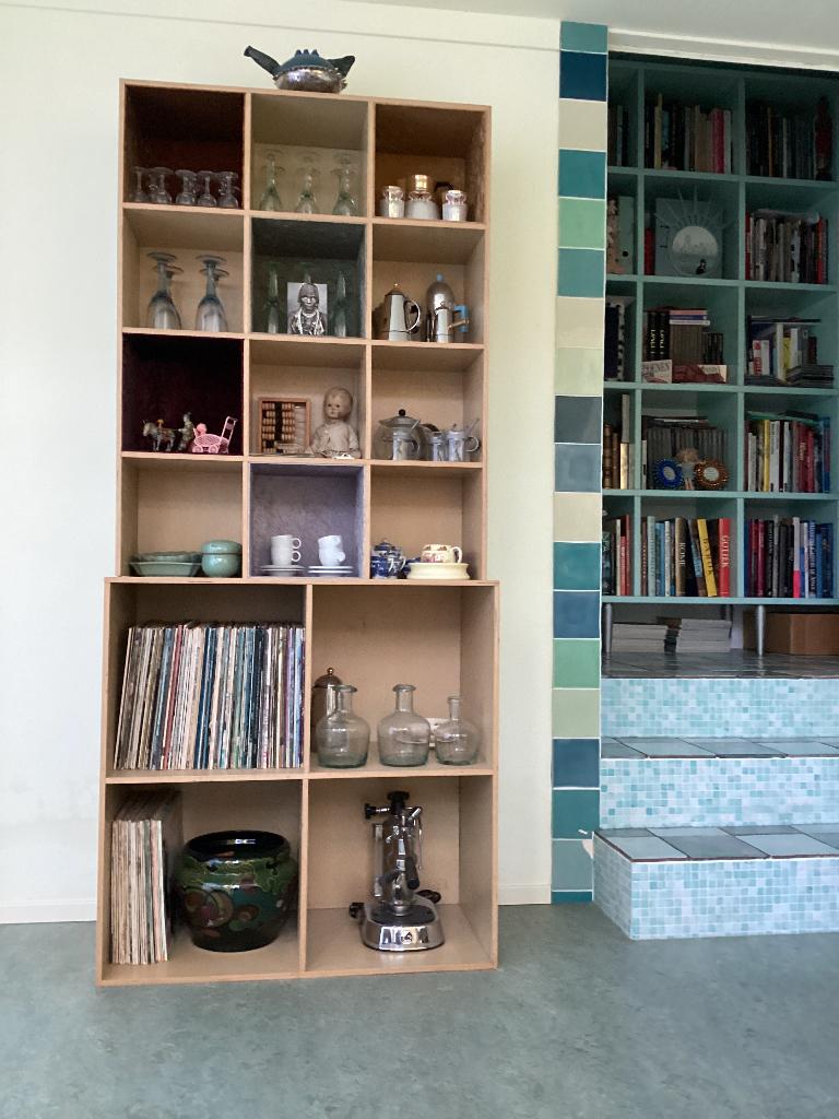 Open vakkenkast, Ophalen, Gebruikt