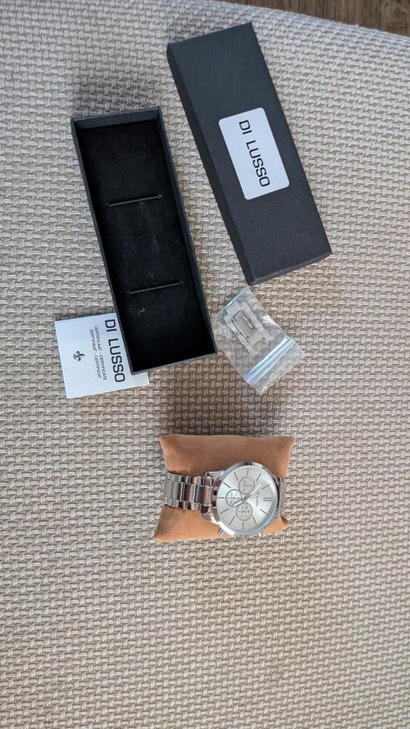 Di Lusso Chester Horloge - Zo goed als nieuw, Ophalen of Verzenden