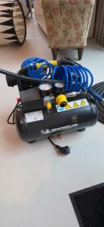 Michelin compressor zo goed als nieuw, Doe-het-zelf en Verbouw, Compressors, 6 tot 10 bar, Ophalen of Verzenden, Zo goed als nieuw