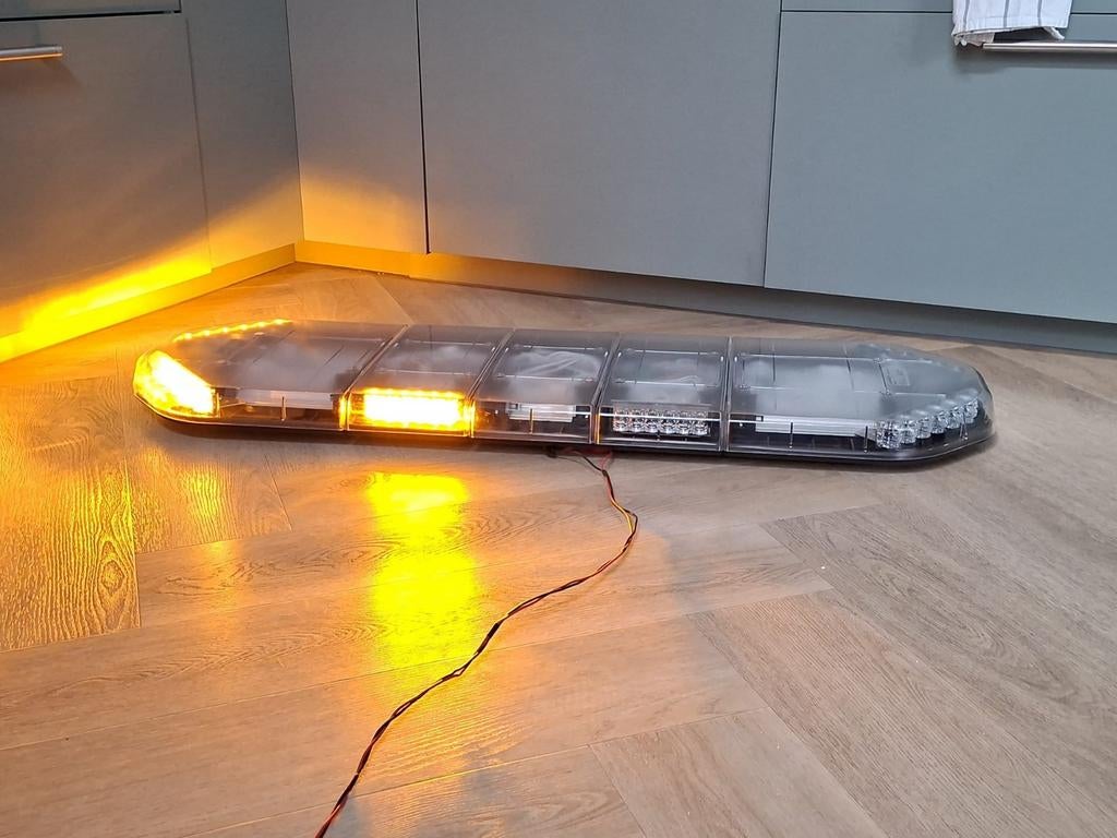 Zwaailicht oranje flitsbalk zwaailamp lichtbalk zwaaibalk, Ophalen of Verzenden