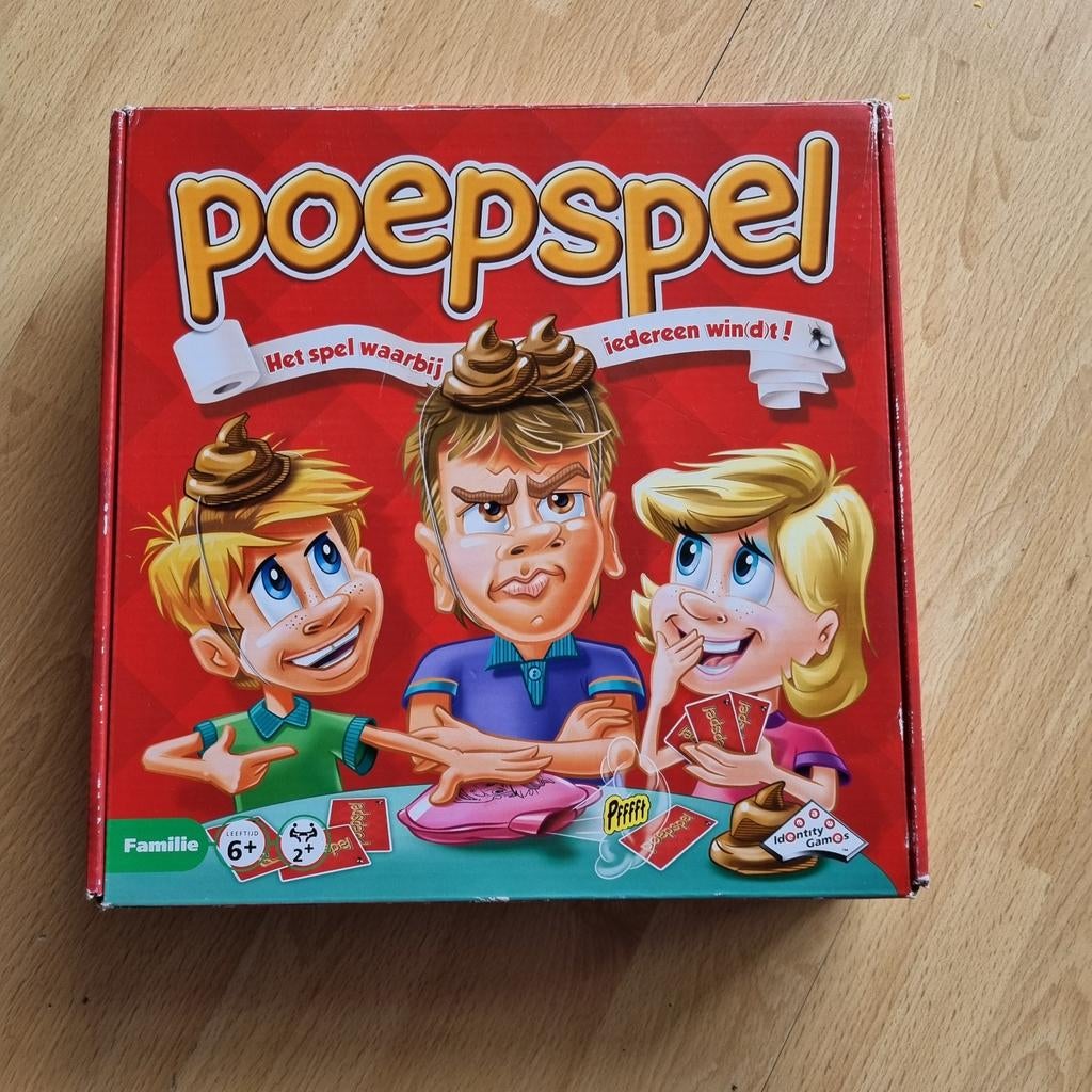 Poepspel - Het spel waarbij iedereen windt!, Hobby en Vrije tijd, Gezelschapsspellen | Bordspellen, Vijf spelers of meer, Ophalen of Verzenden